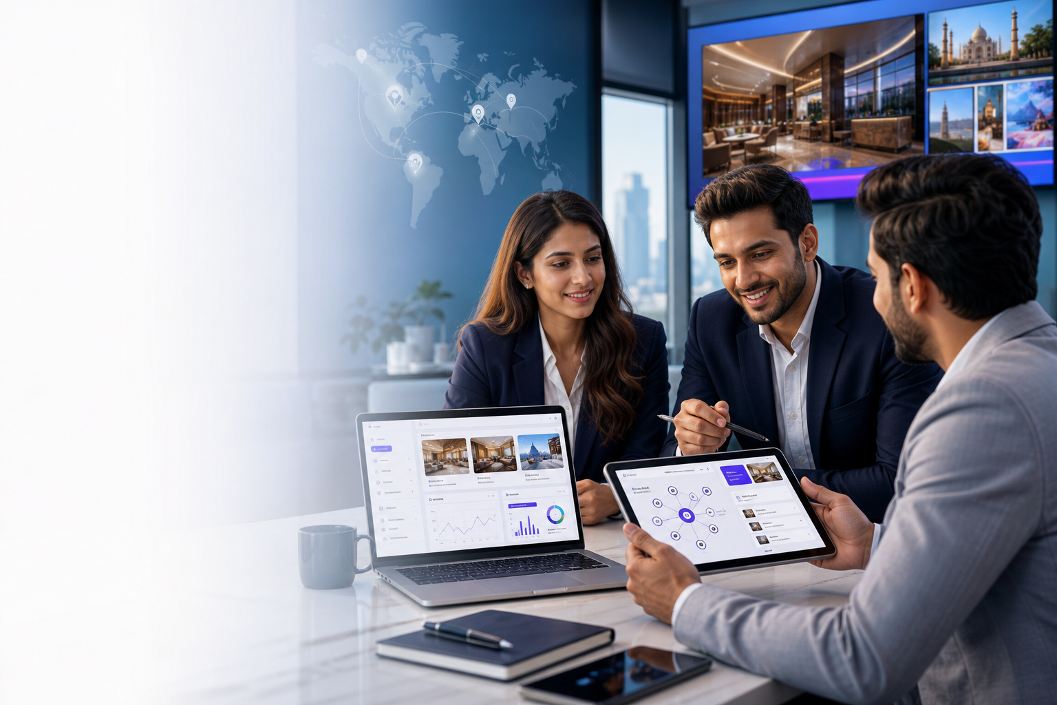 TA World travel trade ecosystem for hotel bookings and professional networking